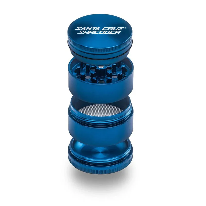 2.125" Santa Cruz Shredder Medium 4 Piece Grinder - Various Colors - (1 Count)