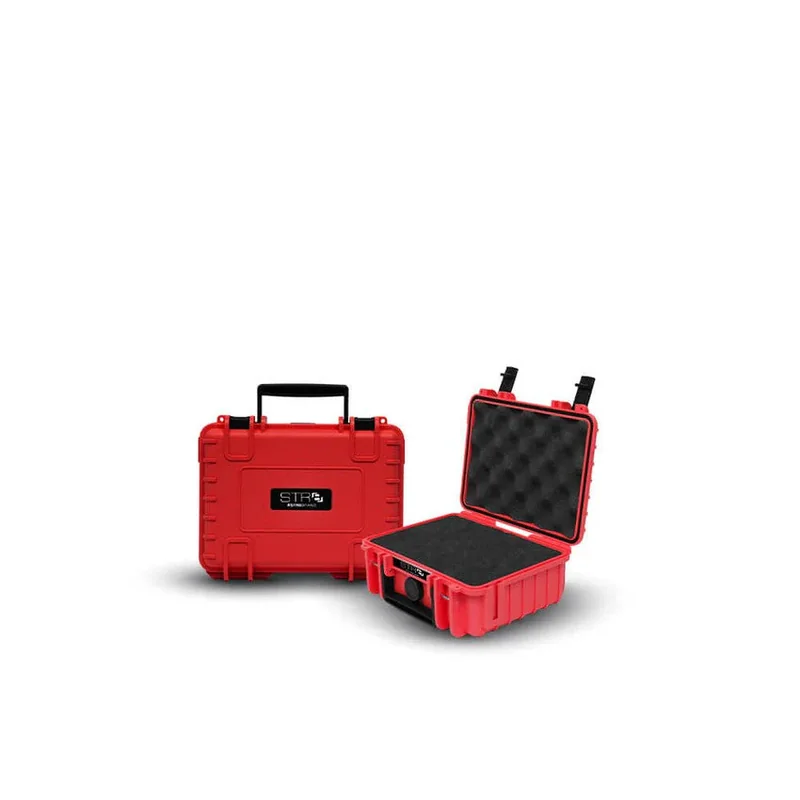 8" STR8 Case With 2 Layer Pre-cut Foam - Various Colors - (1 Count)