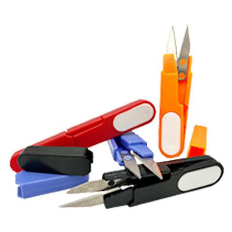 Precision Rolling/Smoking Scissors - Color May Vary - (10 Count)