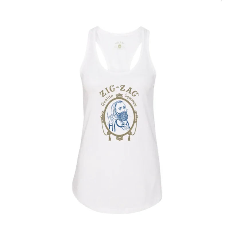 Zig Zag Classic Face Women's Tank Top - White - Various Color - (1 Count)