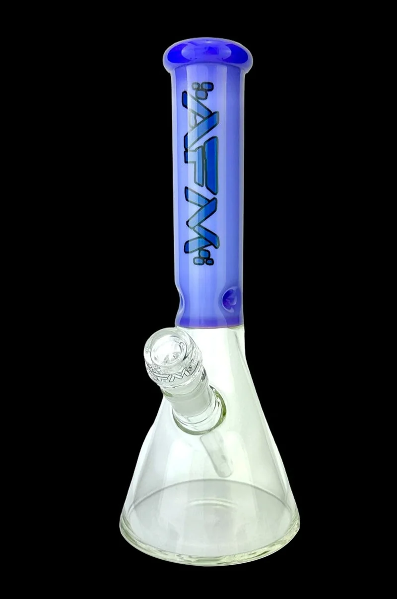 AFM Glass Extraterrestrial Color Sleeve Glass Beaker Bong