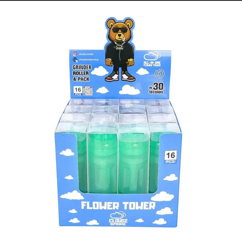 Cloudz Flower Tower - 3 in 1 Cone Filler - Color May Vary - (1 or 16 Count Display)