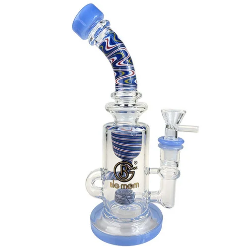 Big Mom - 8" Color Trim Shower Head Recycler Water Pipe - with 14M Bowl (MSRP $120.00)