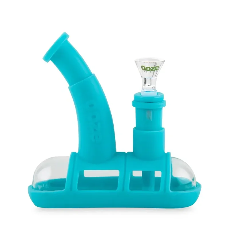 OOZE Steamboat Silicone Water Bubbler & Dab Rig - Various Colors - (1 Count)