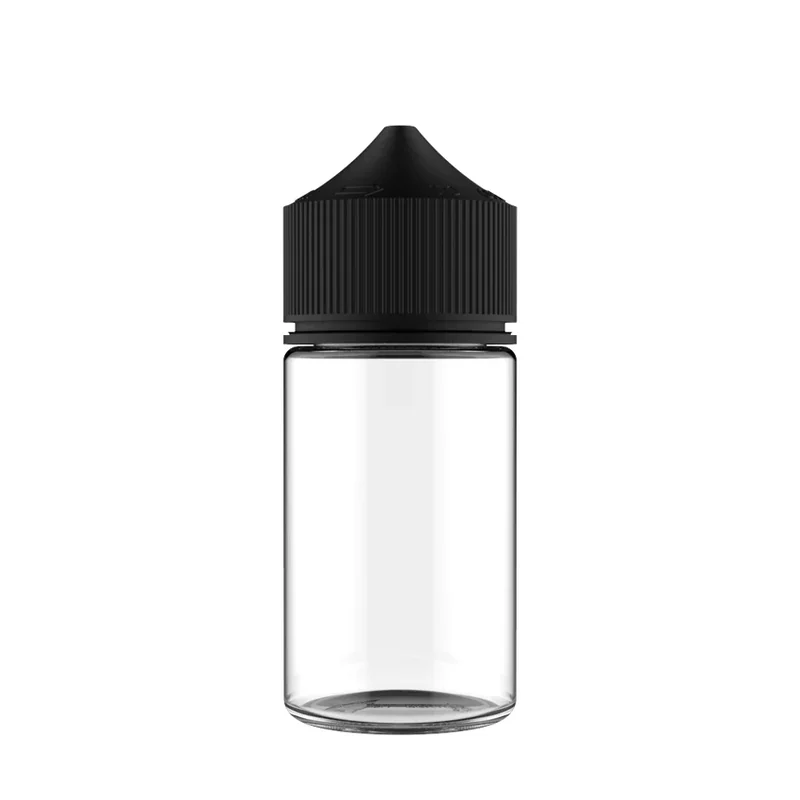 Chubby Gorilla 60ML Mini Unicorn Plastic Squeeze Bottle PET CR - Various Colors - (500 Count)