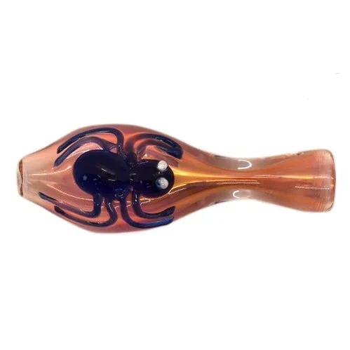 3” Insect Gold Fumed Chillum - Color May Vary - (1, 5, OR 10 Count)