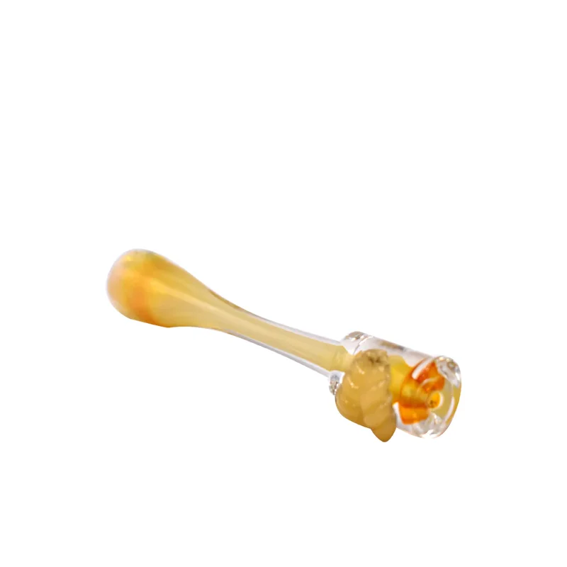 4.5" Leaf Attached Chillum - Color May Vary - (1, 5, or 10 Count)