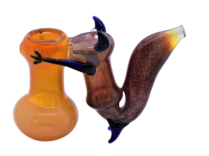 4" Premium Holding Squirrel Design Water Bubbler - Color May Vary - (1 Count)