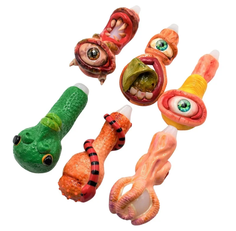 5" Assorted Premium Character Pipe - Color & Design May Vary - (1, 5, or 10 Count)