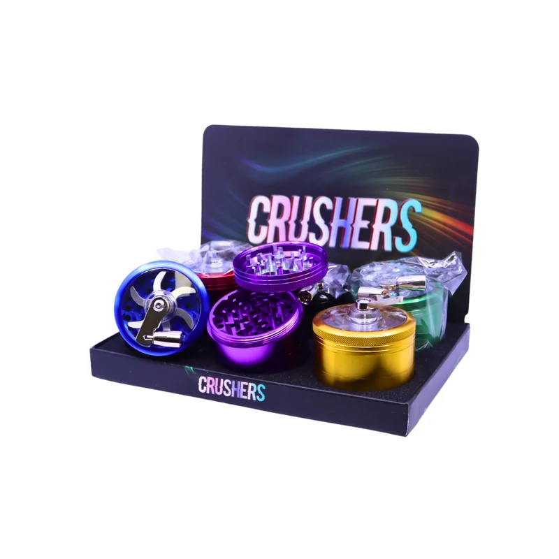 CRUSHERS PREMIUM 4 PARTS 54MM WHEEL DESIGN ASSORTED COLORS DISPLAY OF 6 (GR151)