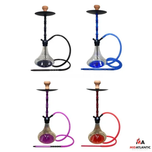 DUD Grande Single Hose 32in Hookah (Assorted Colors) *Sold As Singles*