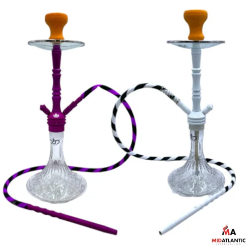 DUD Massariadi Single Hose 25in Hookah (Assorted Colors) *Sold As Singles*