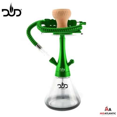 DUD Prende Single Hose LED 14.5in Hookah w/ Acrylic Basket (Assorted Colors) *Sold As Singles*