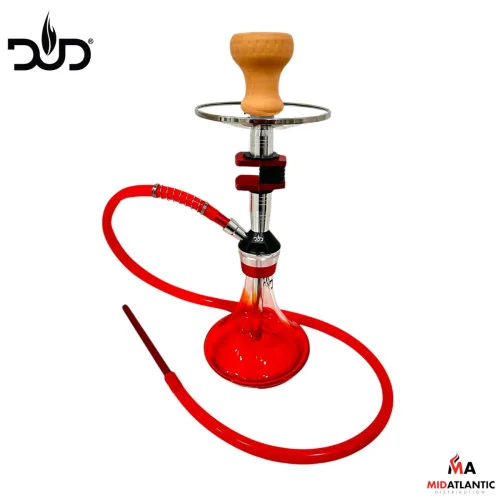 DUD Puzzle Single Hose 18in Hookah (Assorted Colors) *Sold As Singles*