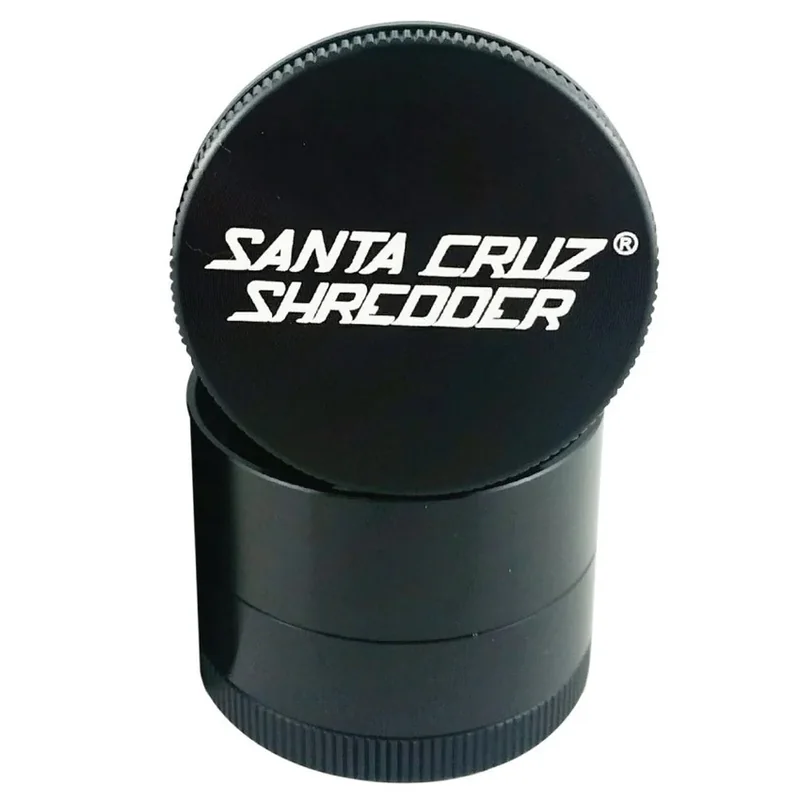 1.625" Santa Cruz Shredder Small 4 Piece Grinder - Various Colors - (1 Count)