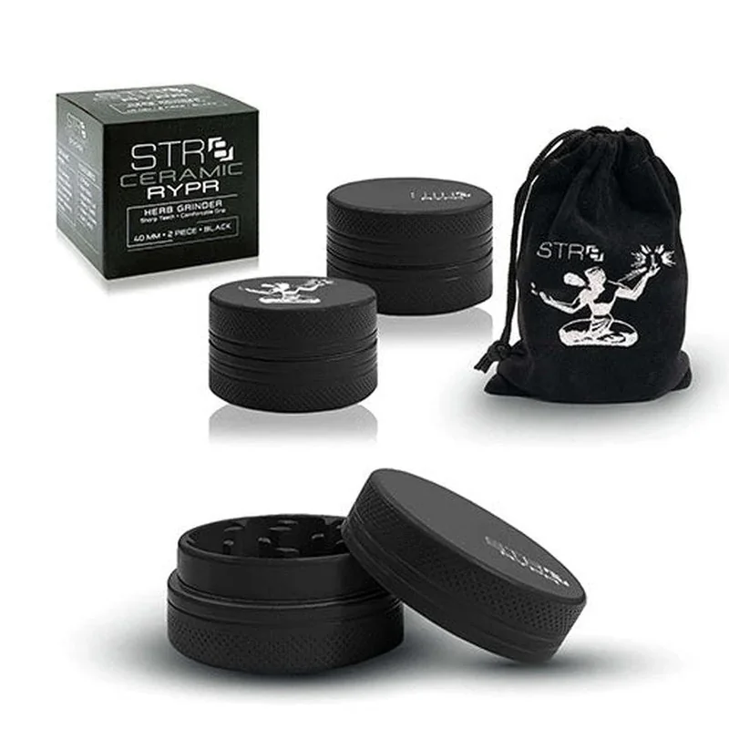 STR8 RYPR Ceramic Grinder - 2 Piece - 55mm - Various Colors - (1 Count)