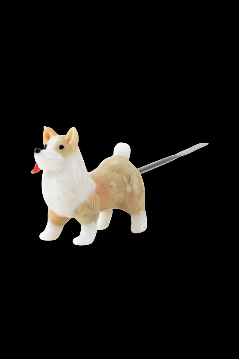 Empire Glassworks Corgi Dabber