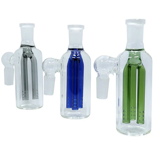 4.3" Ash Catcher with Color Tree Perc - 14M 90 Degree (MSRP $20.00)