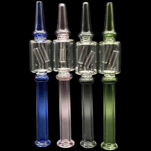 6.4" Assorted Color Honey Straw with Oil Stopper (MSRP $10.00)