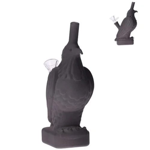 8" Assorted Color PIGEON Water Pipe - with 14M Bowl (MSRP $30.00)