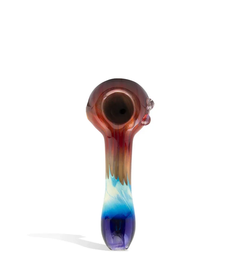 4 inch Fancy Hand Pipe with Mixed Colors