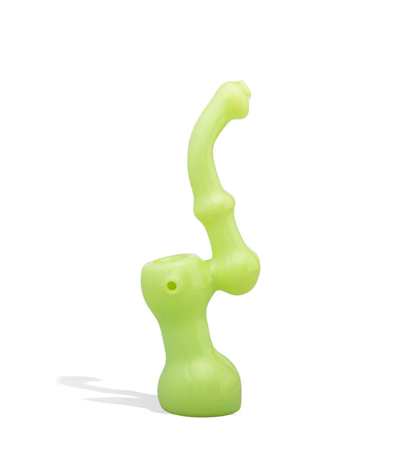 6 inch Milky Colored Tube Bubbler