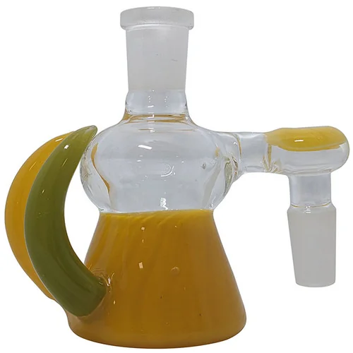 3.5" US Color Two Horn Ash Catcher 14F / 14M - 90 Degree (MSRP $30.00)