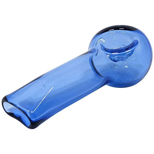 4" Assorted Color Flat Mouth Spoon Hand Pipe (MSRP $20.00)
