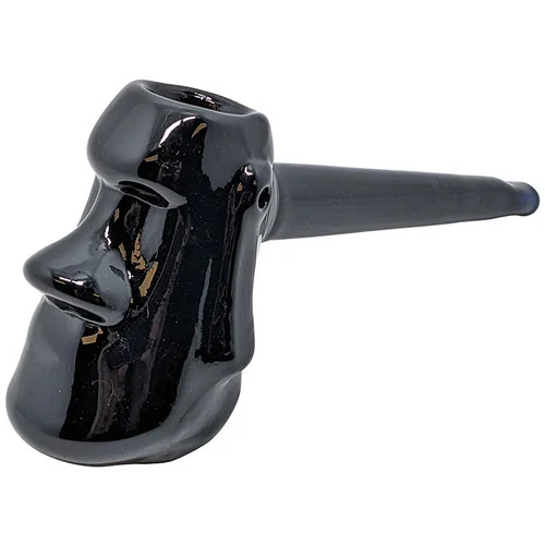 5.5" Color Moai Bubbler Hand Pipe (MSRP $45.00)
