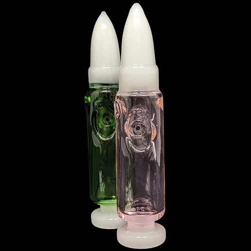 5" Dual Color Bullet Hand Pipe (MSRP $20.00)