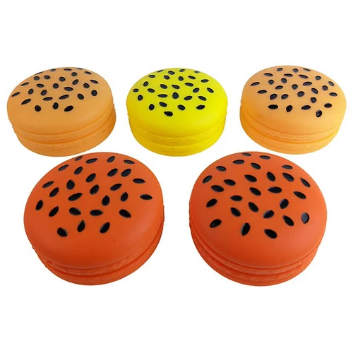 Silicone Assorted Color Hamburger Storage 80mm - 5 Pack (MSRP $12.00ea)