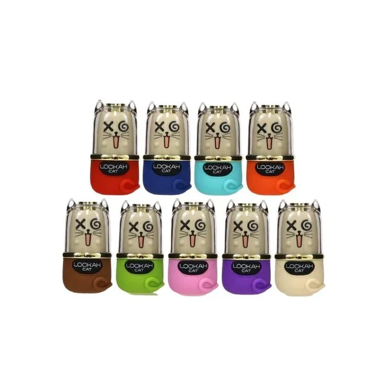 Lookah Cat 510 Thread Vape Battery - Various Colors - 1 Count