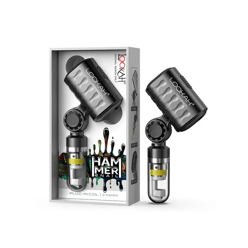 Lookah Hammer 14mm Portable Enail Banger for Dab Rig - Various Colors - 1 Count