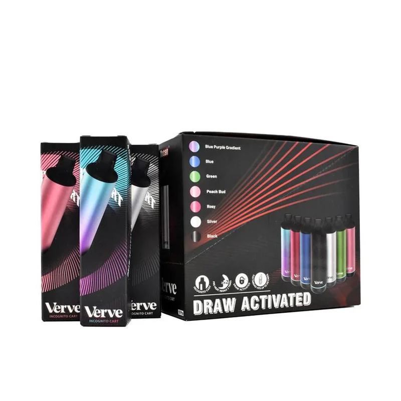 Yocan Verve 510 Thread Cartridge Vaporizer - Various Colors - (10 Count Displays)