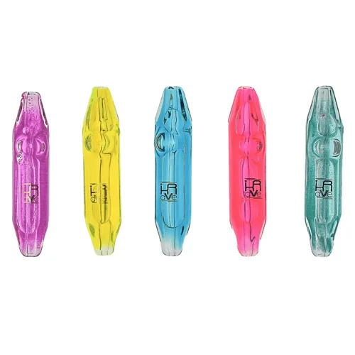 4.5" Freezable Rocket Hand Pipe by Krave Glass (Pack of 6 Asstd Colors) *Drop Ship* (MSRP $34.99 Each)