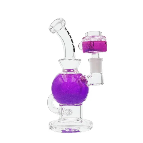 7" Freezable Rig Water Pipe by Krave Glass (Pack of 3 Asstd Colors) *Drop Ship* (MSRP $129.99)