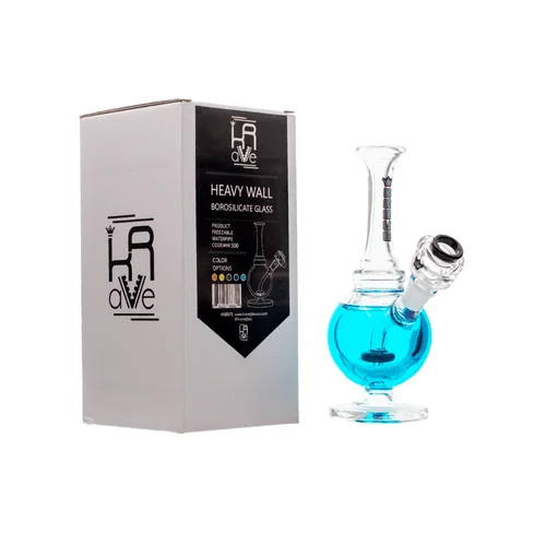 8" Freezable 'O' Rig Water Pipe by Krave Glass (Pack of 3 Asstd Colors) *Drop Ship* (MSRP $79.99 Each)