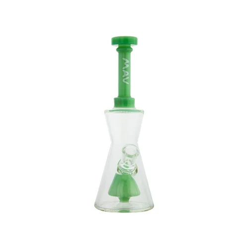 10" Pyramid Hourglass Waterpipe by MAV Glass Mixed Colors (Pack of 6) *Drop Ship* (MSRP $129.99 Each)