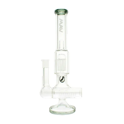 12" Inline to Tree Perc Water Pipe by MAV Glass Mixed Colors (Pack of 4) *Drop Ship* (MSRP $219.99 Each)