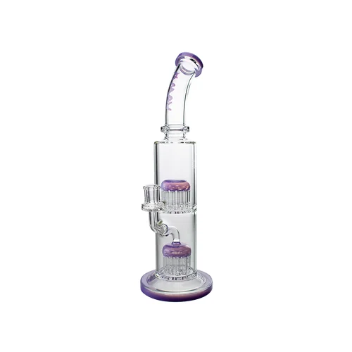 13" Double Tree Chamber Waterpipe by MAV Glass Mixed Colors (Pack of 5) *Drop Ship* (MSRP $80.00 Each)