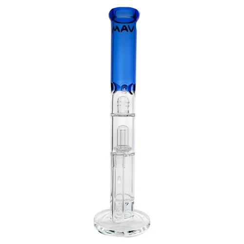 15" Inline to Honey to UFO Straight Waterpipe by MAV Glass Mixed Colors (Pack of 4) *Drop Ship* (MSRP $209.99 Each)