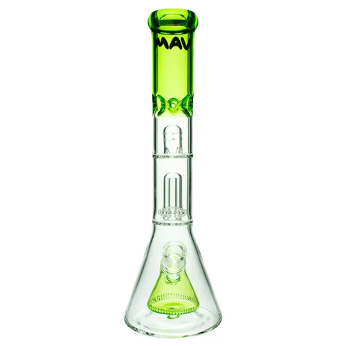 15" Pyramid to UFO Beaker Waterpipe by MAV Glass Mixed Colors (Pack of 4) *Drop Ship* (MSRP $ 249.99 Each)