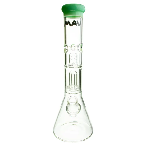 15" Single UFO Beaker Waterpipe by MAV Glass Mixed Colors (Pack of 4) *Drop Ship* (MSRP $199.99 Each)