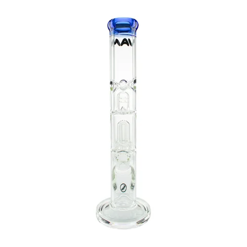 15" Single UFO Straight Tube Waterpipe by MAV Glass Mixed Colors (Pack of 4) *Drop Ship* (MSRP $209.99 Each)