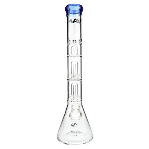 18" Double UFO Beaker Waterpipe by MAV Glass Mixed Colors (Pack of 4) *Drop Ship* (MSRP $219.99 Each)