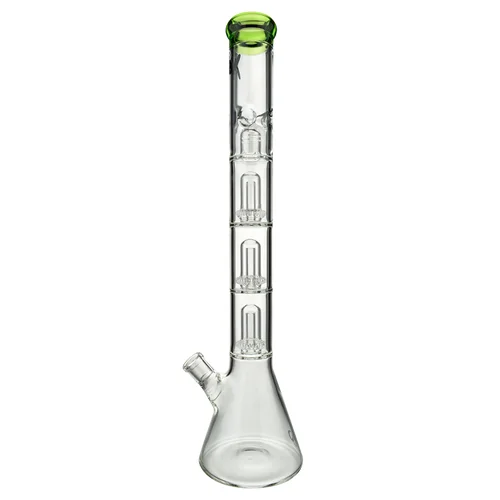 21" Triple UFO Beaker Waterpipe by MAV Glass Mixed Colors (Pack of 4) *Drop Ship* (MSRP $ 239.99 Each)