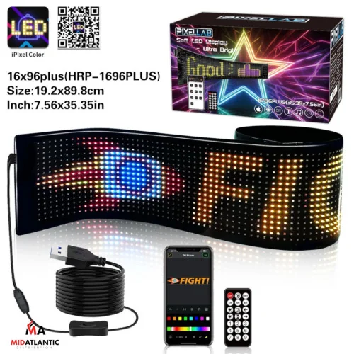 iPixel LED Window Shop Signage (Assorted Designs &amp; Sizes) *Sold As Singles*