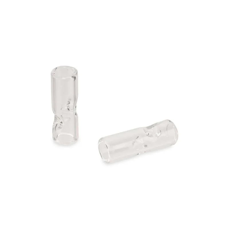 2 Pokes Style Glass 10mm Medium Filter Tip Bulk Tray - (190 Count Tray)