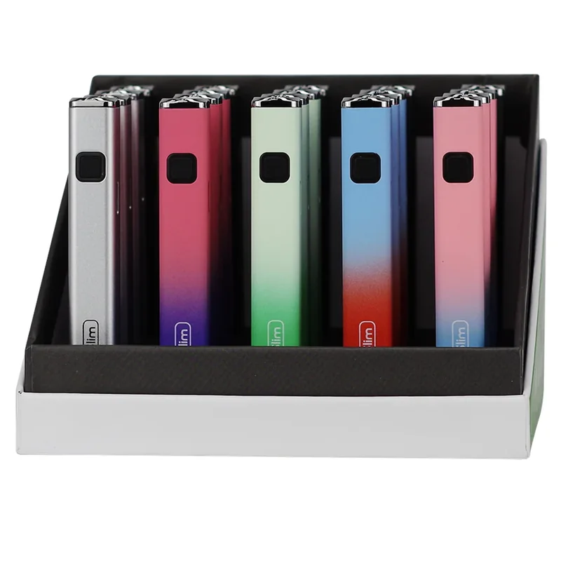 Yocan 510 Thread Flat Slim Dab Pen Battery - Assorted Colors - (20 Count Display)