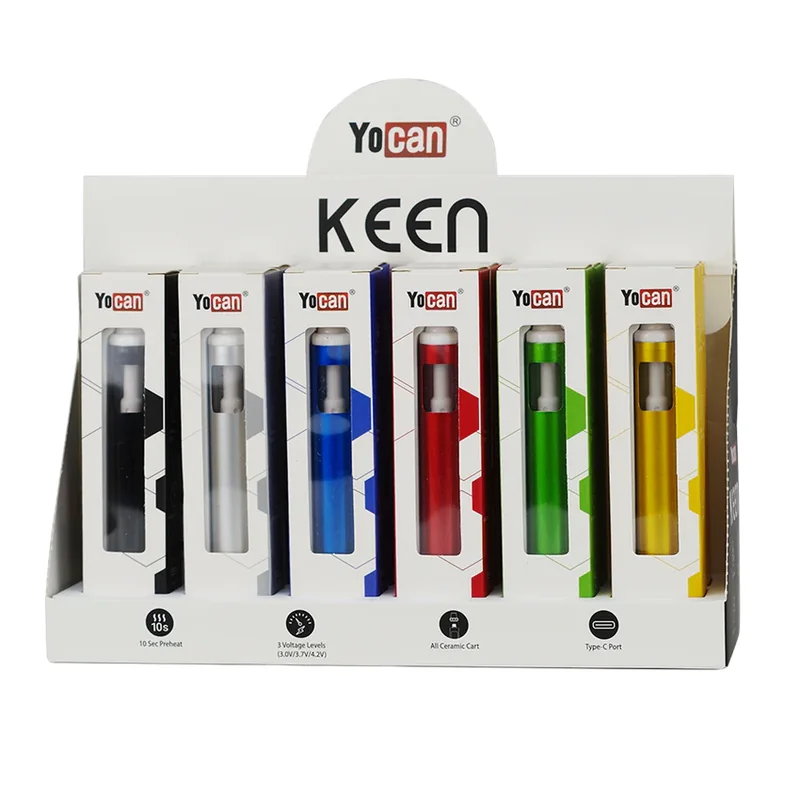 Yocan Keen Concentrate Vaporizer - Assorted Colors - (12 Count Display)